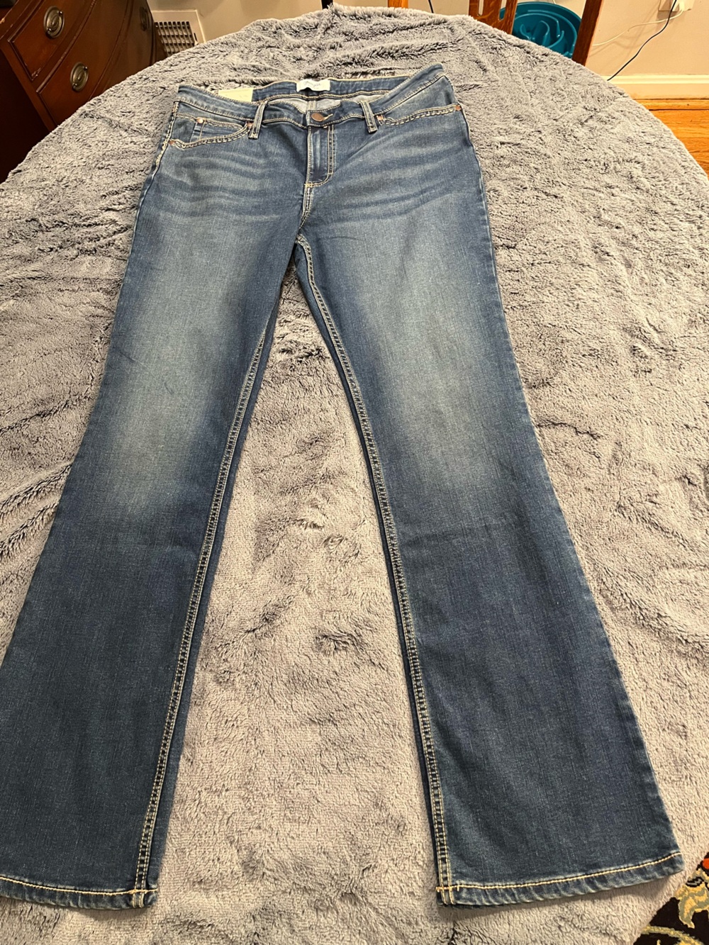 Wrangler Mid-Rise Boot Cut Mae Women’s Jeans Size 32x34 (13)